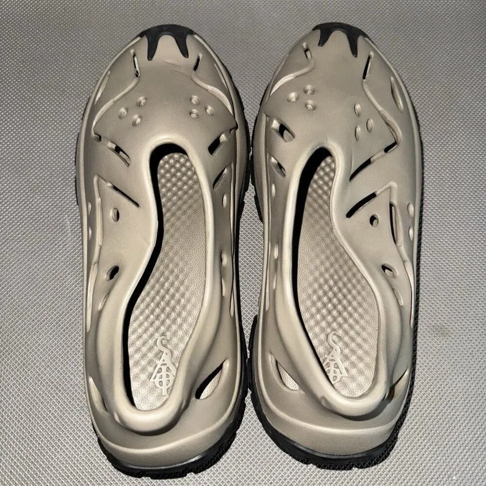 SIA Collective Evo Foam Tan Black Trainer Comfort Clog Shoe Men’s Size 8-9